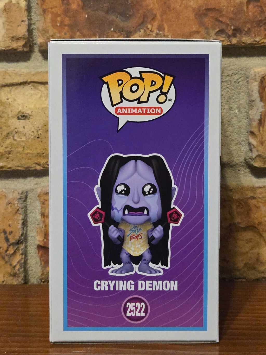 Mystery Funko Pop! K-pop Demon Hunters - Crying Demon #2522 With Shiny Holo Card