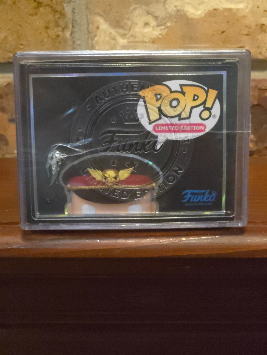 Funko Pop! Street Fighter M. Bison #1232 Glow-in-the-Dark SDCC 2026 CON STICKER