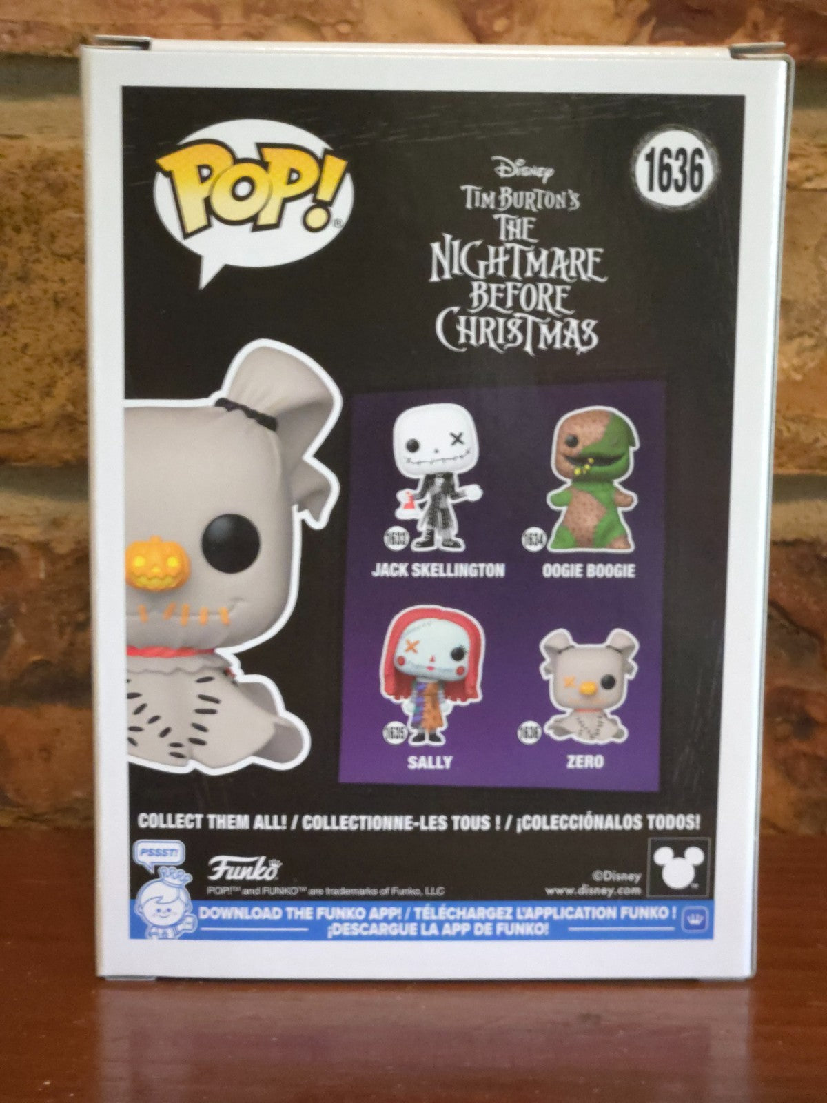 Funko Pop! Disney Nightmare Before Christmas Zero #1636