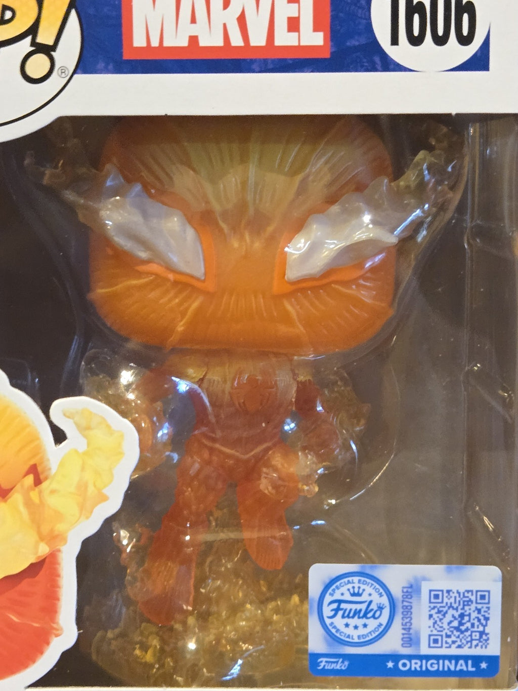 Funko Pop! Marvel Human Torch (Spider-Man Mash-Up) #1606 Target Exclusive