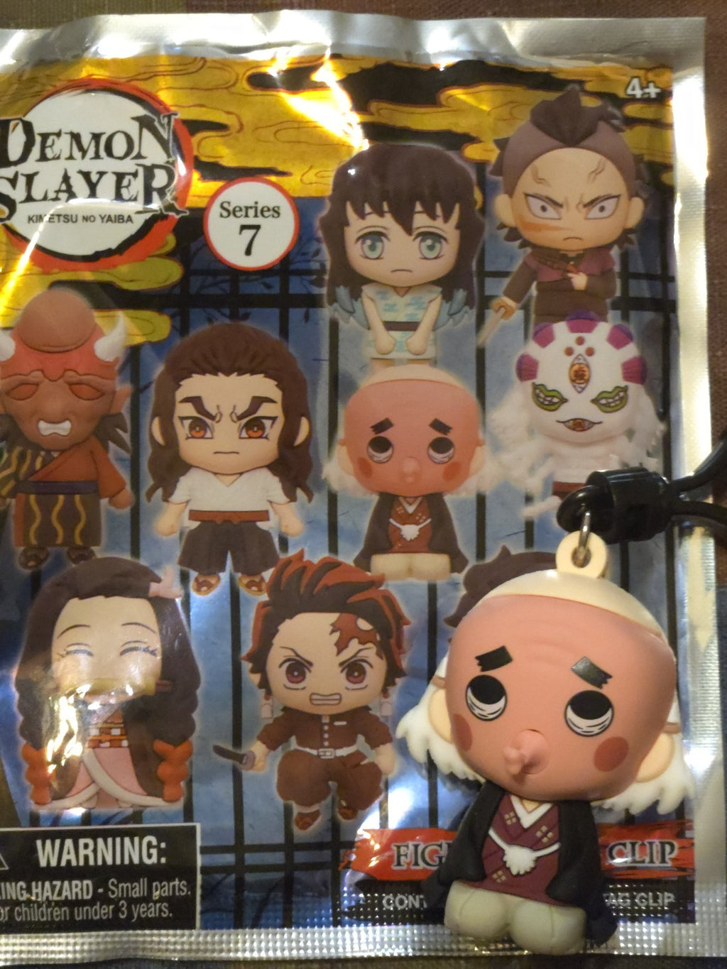 Demon Slayer Series 7 Figural Blind Bag Clip Tecchin Tecchikawahara