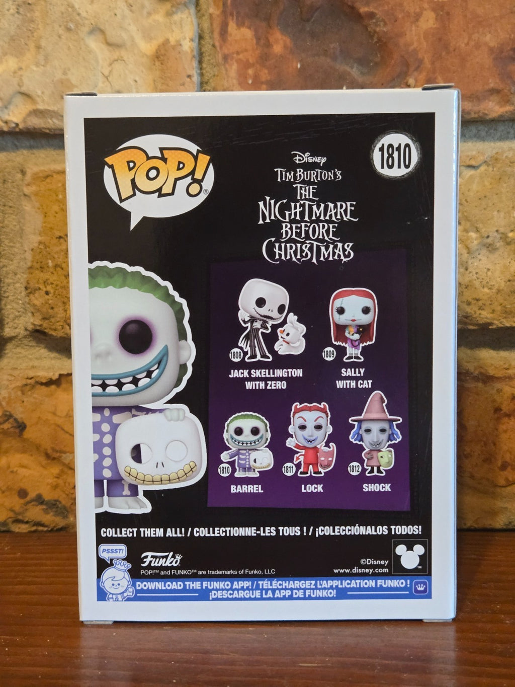 Funko Pop! The Nightmare Before Christmas Barrel #1810