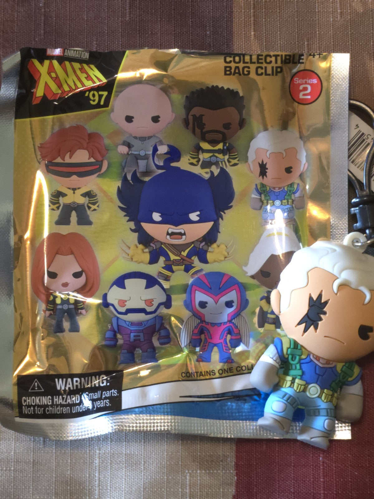 X-Men '97  3D Foam Blind Bag Clip Cable