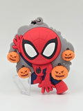 Marvel Halloween Figural Blind Bag Clip Series 13 - Spider-Man With Pumpkins