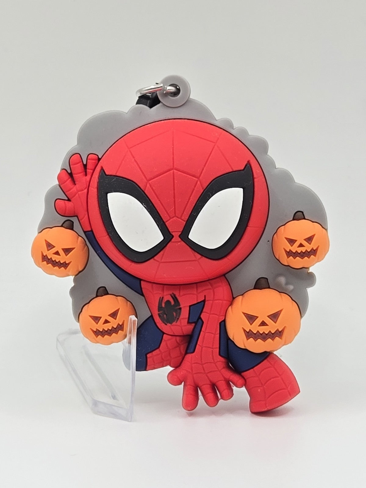 Marvel Halloween Figural Blind Bag Clip Series 13 - Spider-Man With Pumpkins