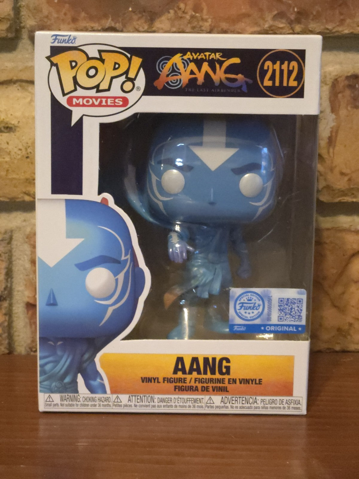 Funko Pop! Avatar Aang: The Last Airbender  Exclusive 2112 (Avatar State)
