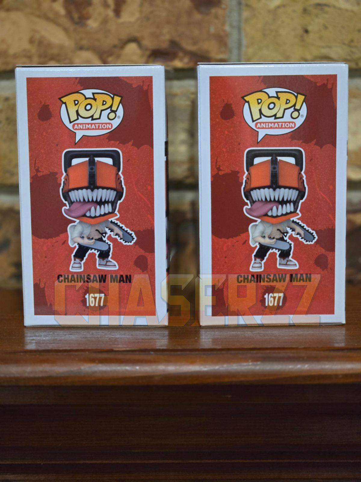 Funko Pop Chainsaw Man 1677 Common & Chase Bundle