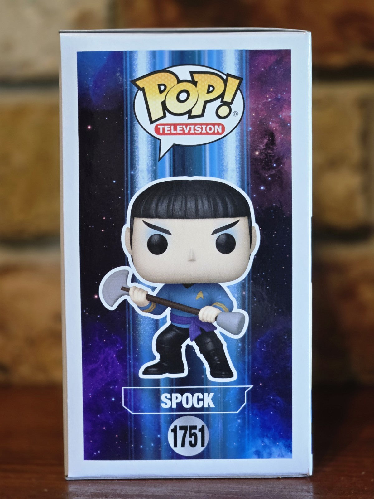 Funko Pop! Television: Star Trek The Original Series Spock w/ Vulcan lirpa #1751