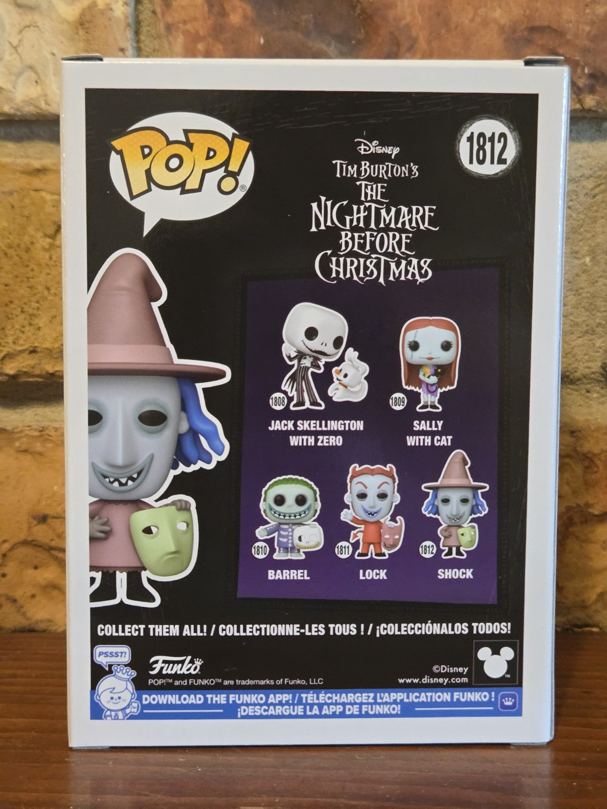 Funko Pop! The Nightmare Before Christmas Shock #1812