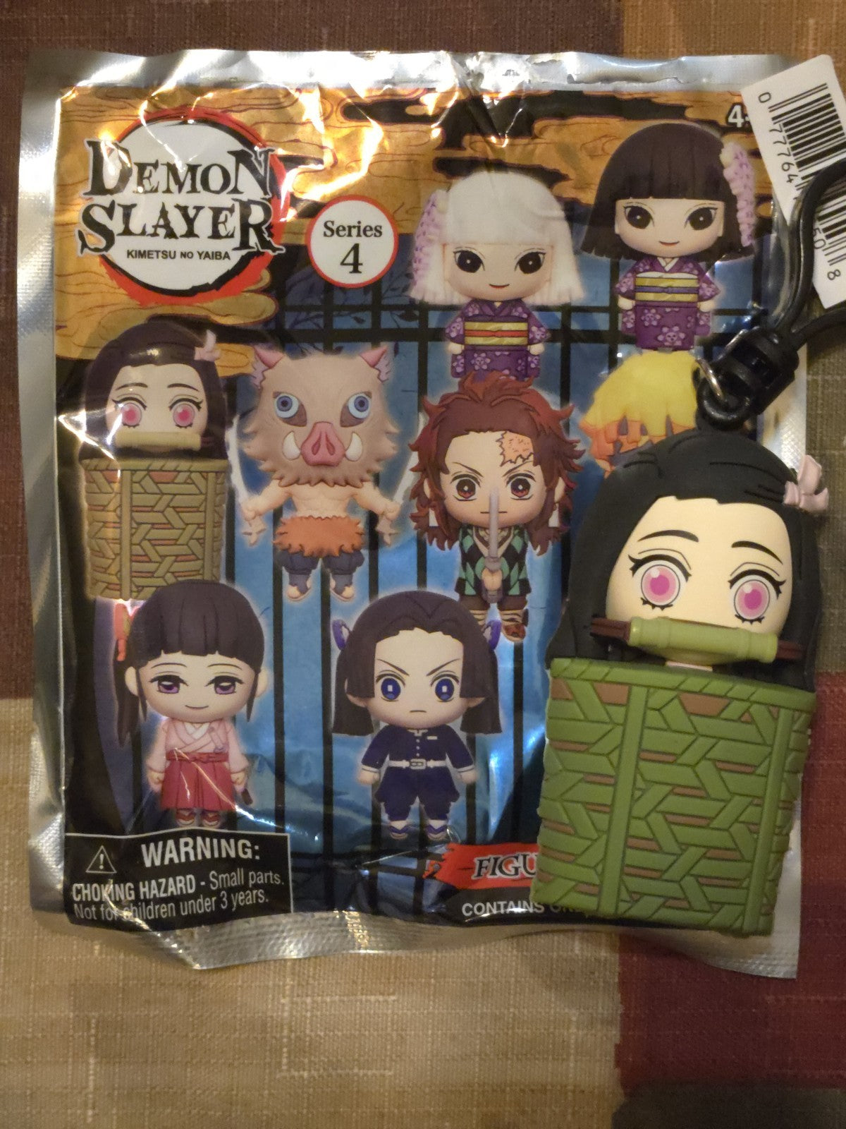 Demon Slayer Series 4 Figural Blind Bag Clip Nezuko Kamado Monogram