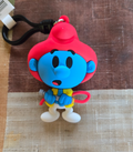 Smurfs NEW * Fireman Smurf Clip * Blind Bag Cartoon Key Chain Monogram
