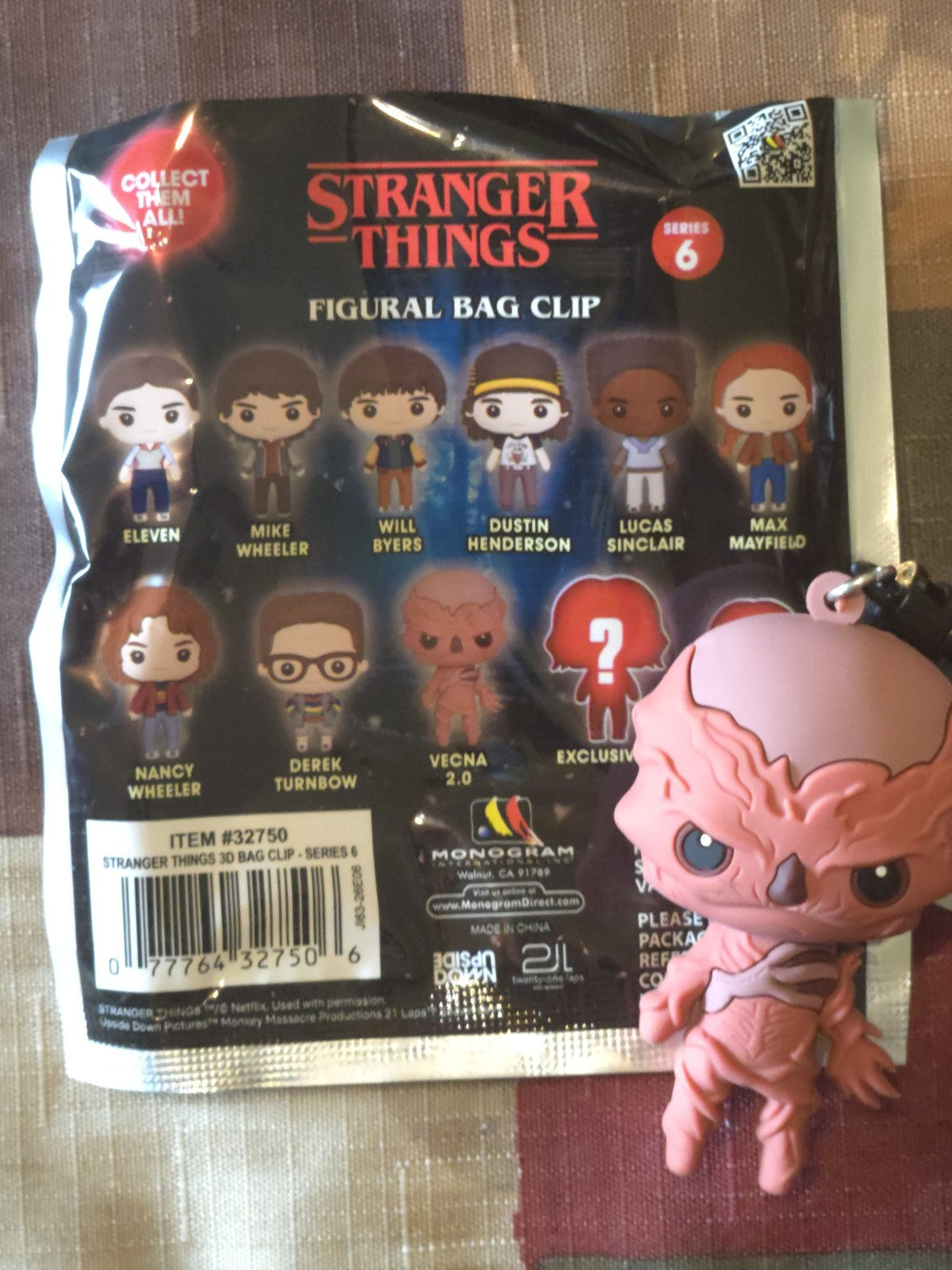 Stranger Things Series 6 Figural Blind Bag Clip Vecna 2.0 