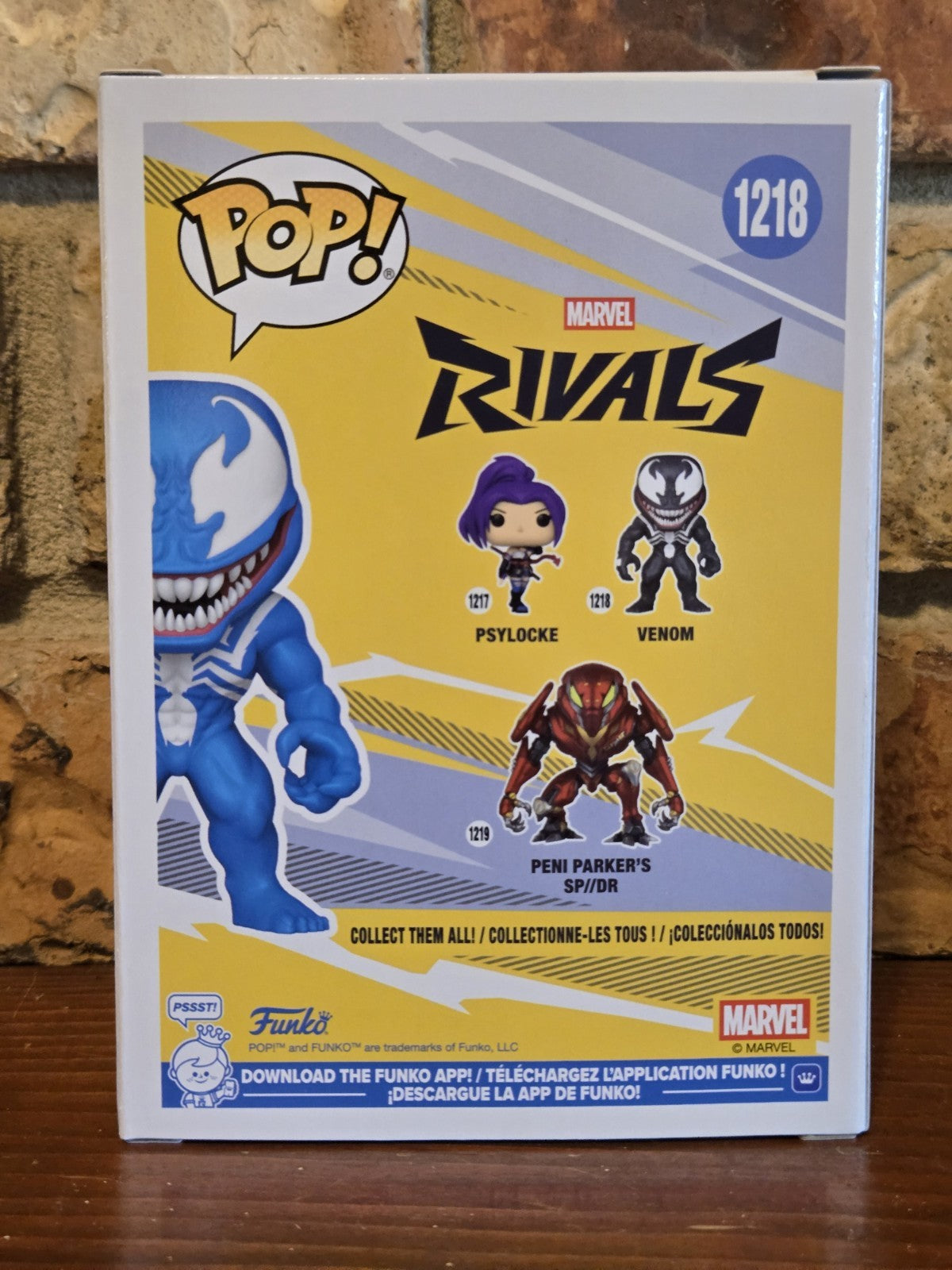 Funko POP! Games Marvel Rivals Venom #1218 (CHASE)