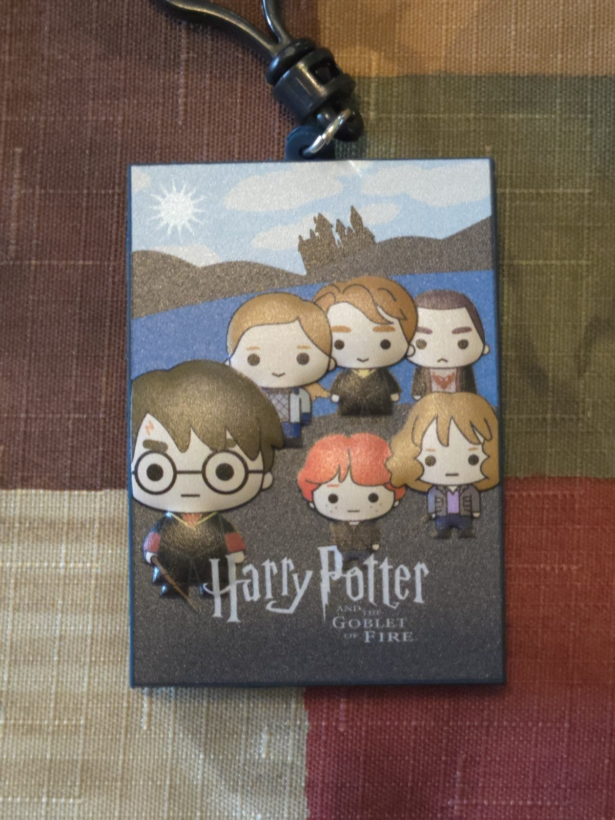Harry Potter Series 14 3D Foam Blind  Bag Clip The Goblet Of Fire Poster