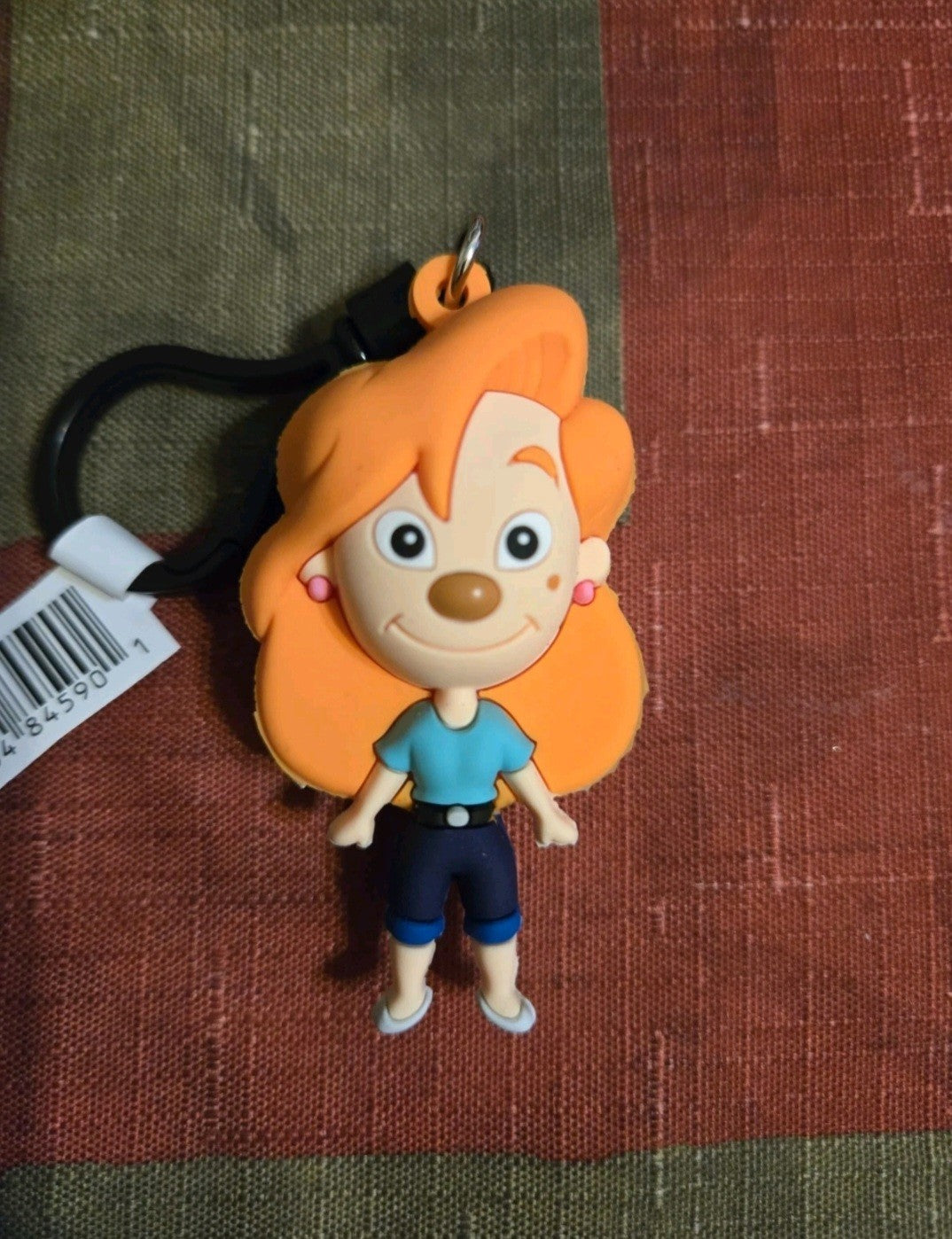Disney A Goofy Movie Series 74 Figural Bag Clip- Roxanne Monogram