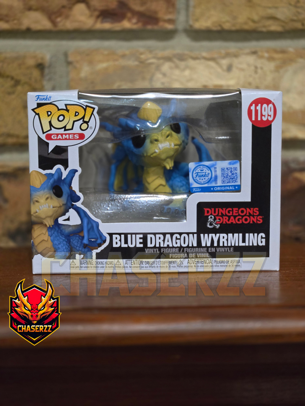 Funko Pop! Dungeons & Dragons Blue Dragon Wyrmling #1199