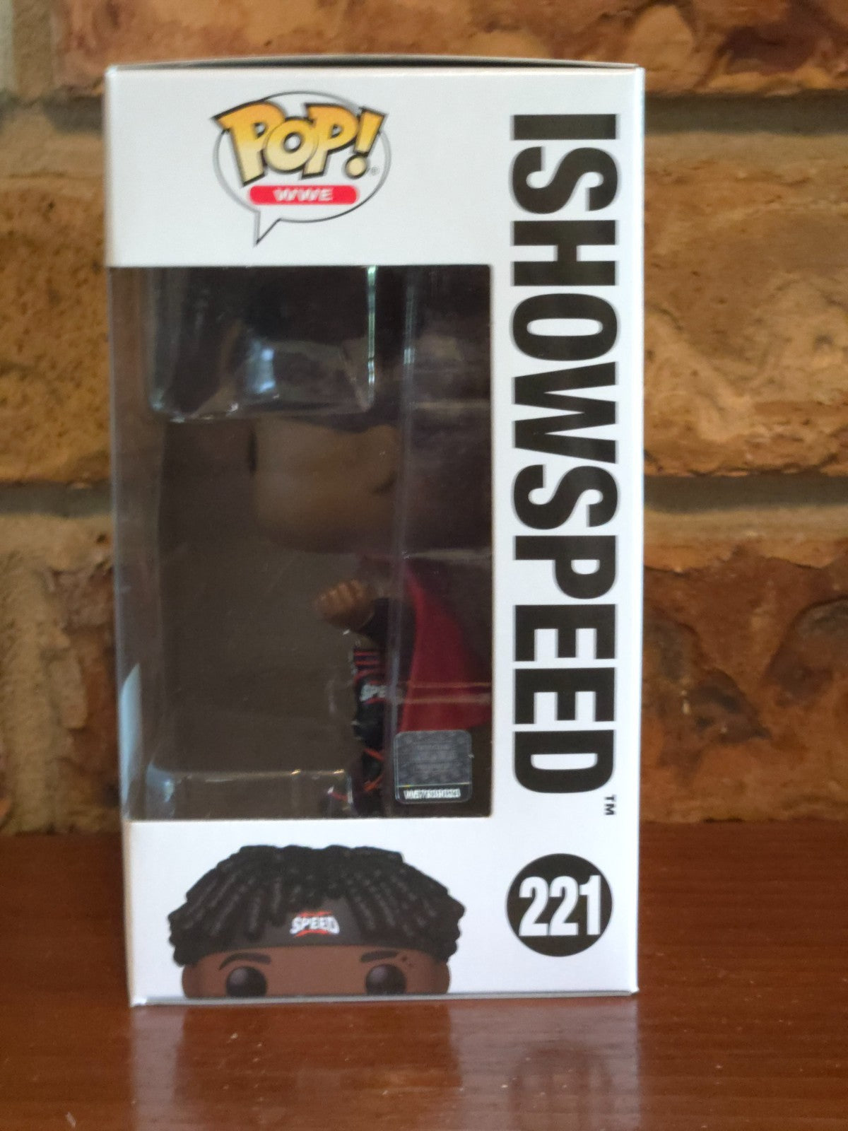 Funko Pop! WWE Ishowspeed Vinyl Figure #221