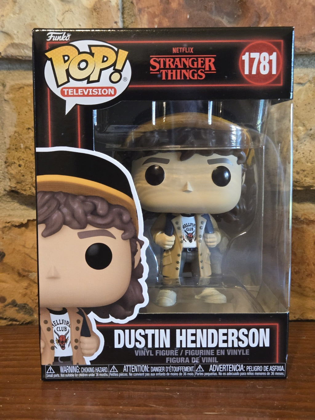 Funko Pop! Stranger Things Dustin Henderson #1781 Season 5 