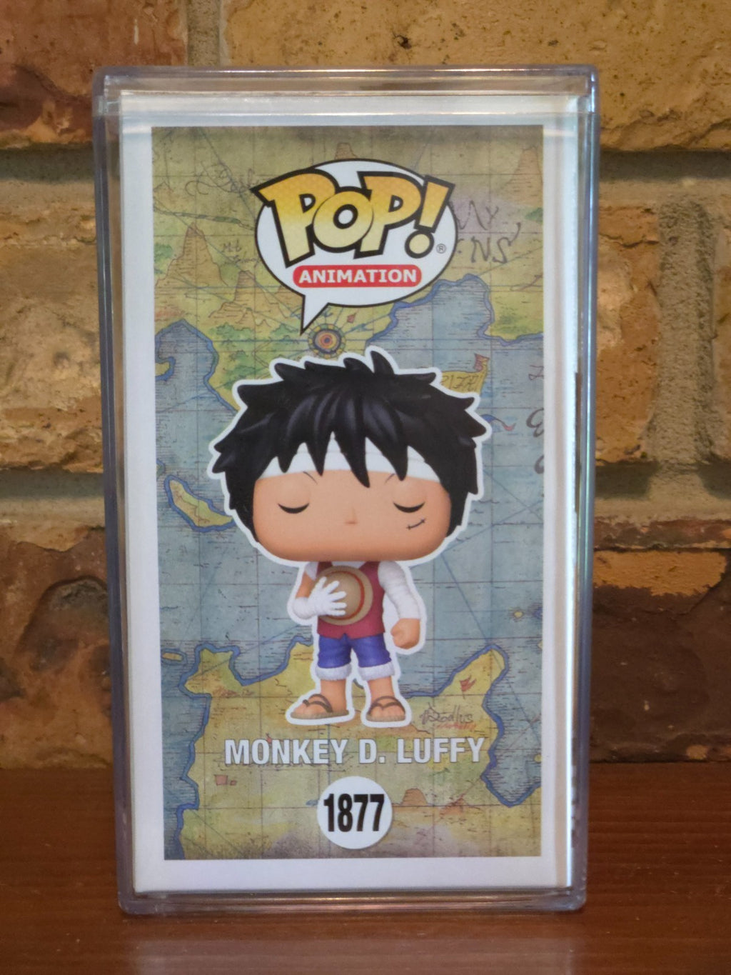 Funko Pop! One Piece - Monkey D. Luffy - Funko (Exclusive) #1877 With Hard Case
