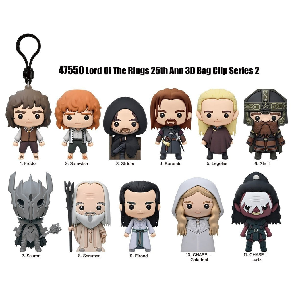 Lord of the Rings 25th Anniversary Series 2 Blind Bag Clip Legolas