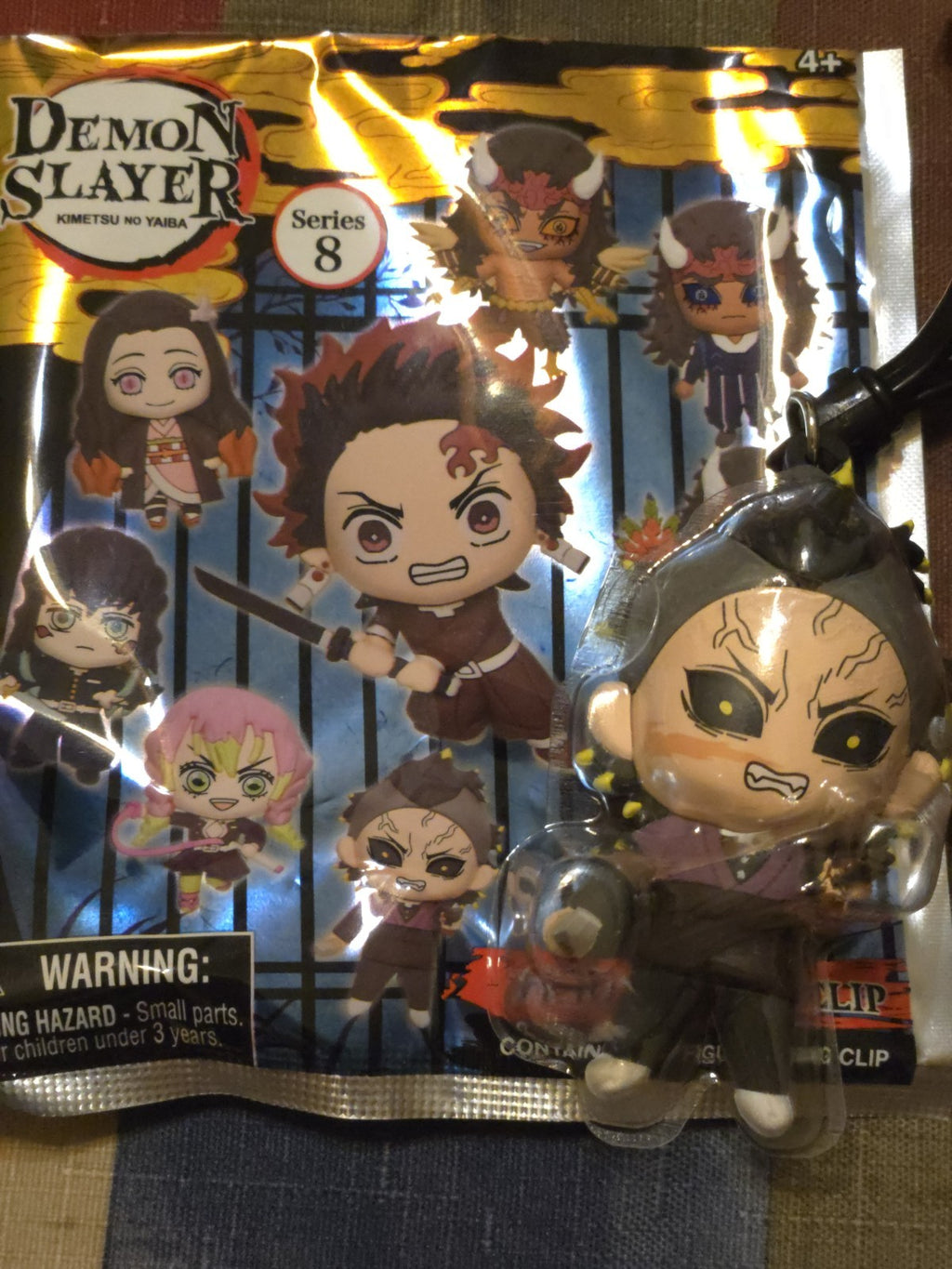 Demon Slayer Series 8 Figural Blind Bag Clip Demonized Genya Shinazugawa