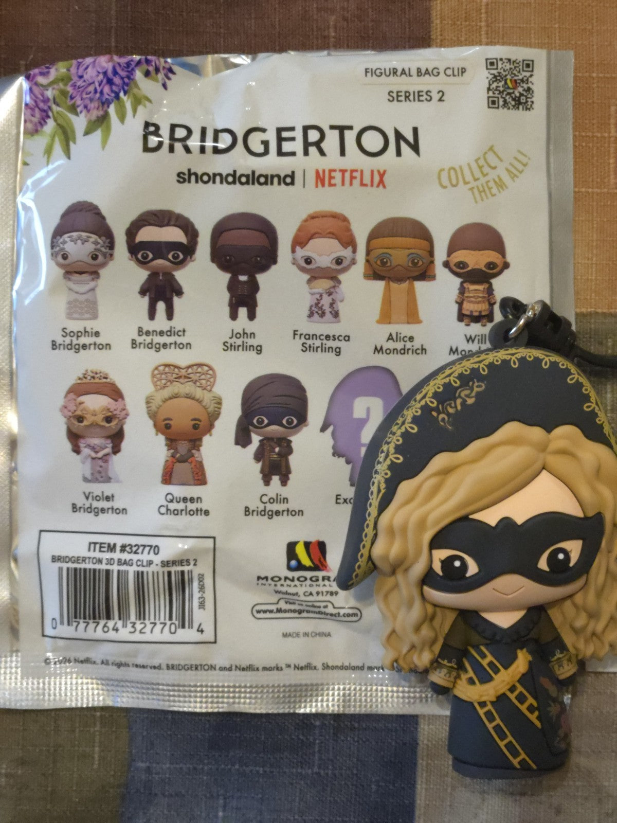Bridgerton Series 2 Blind Bag Clip Penelope (CHASE)