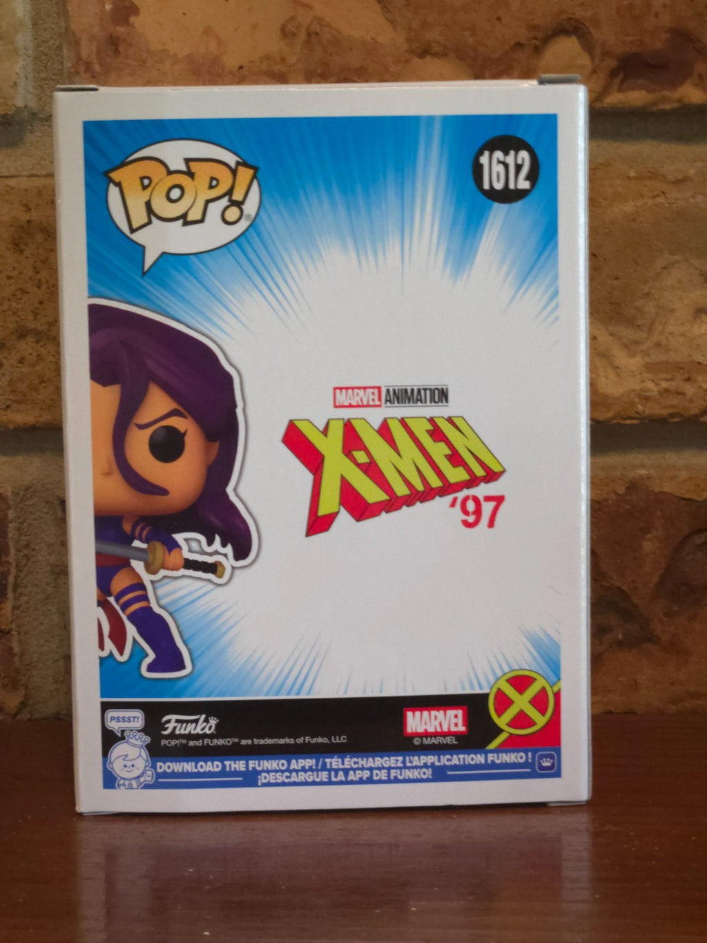 Funko Pop! Marvel X-Men '97 Psylocke Figure 1612