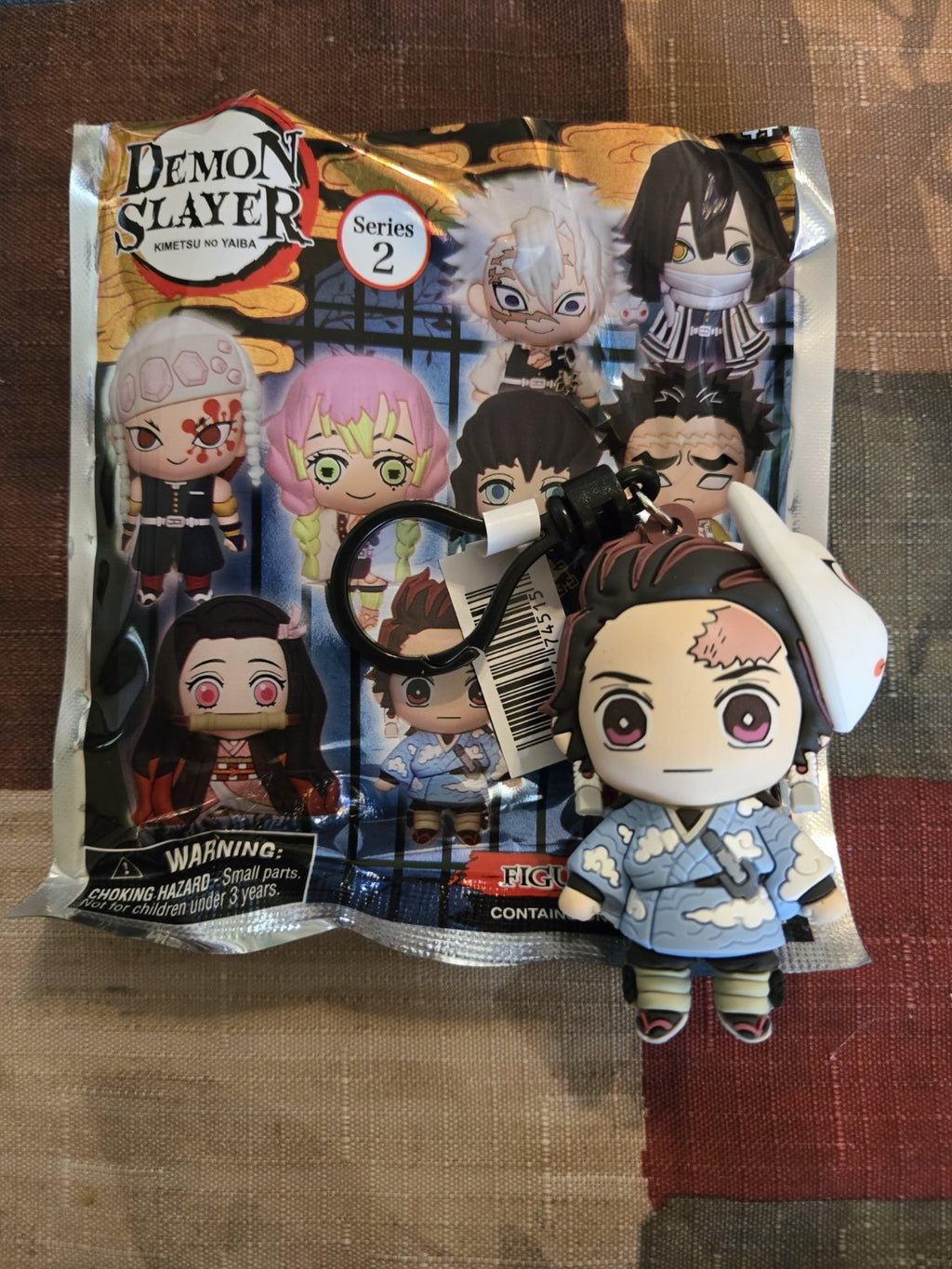 Demon Slayer  3D Foam Blind Bag Clip Series 2 Tanjiro Kamado