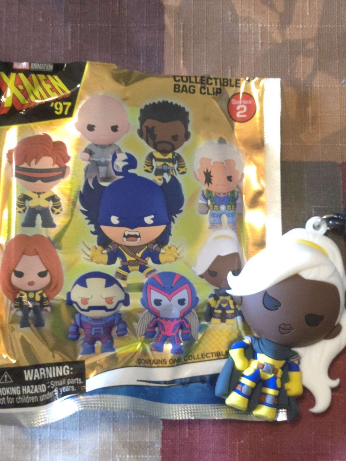 X-Men '97  3D Foam Blind Bag Clip Storm