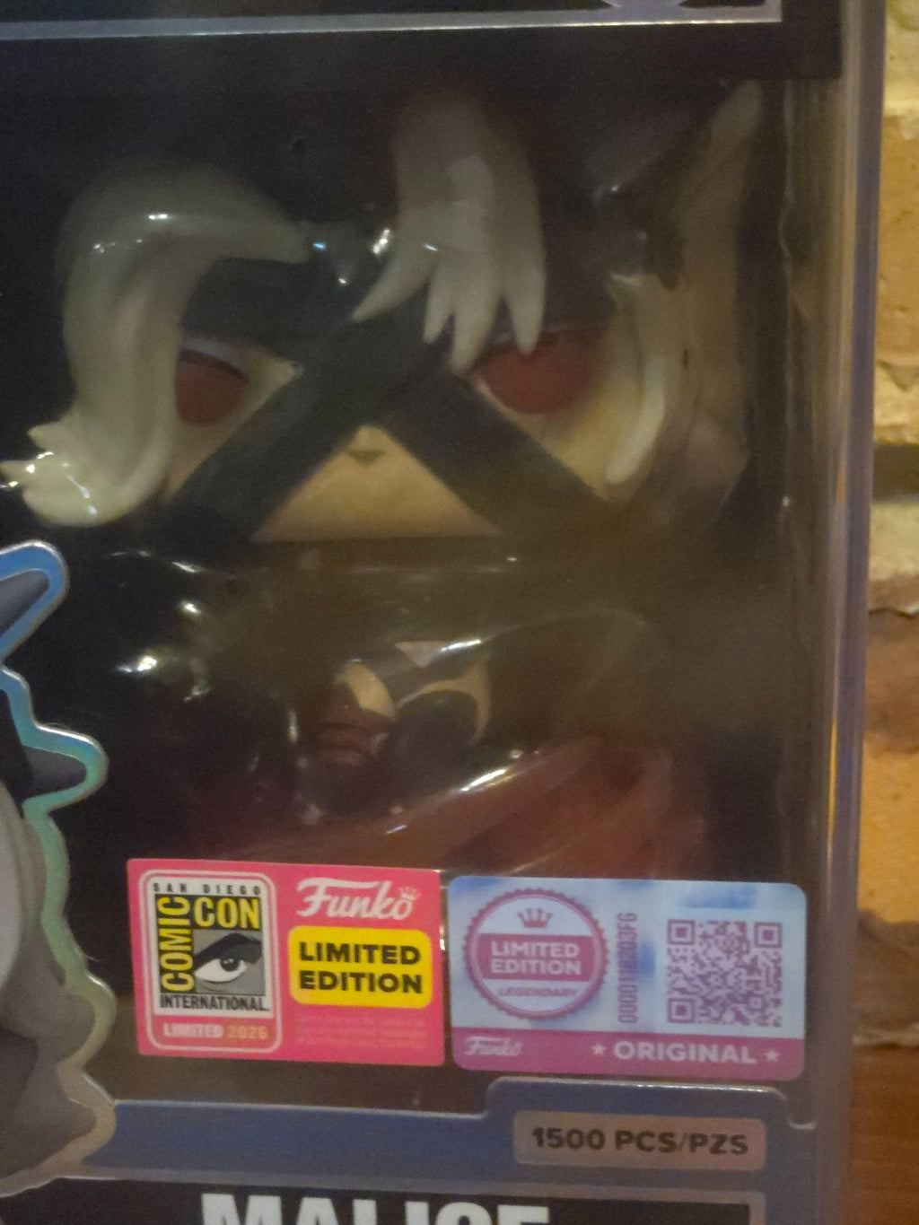 Funko Pop! Marvel Rivals: Malice #1599 SDCC 2026 Exclusive LE 1500 Con Sticker