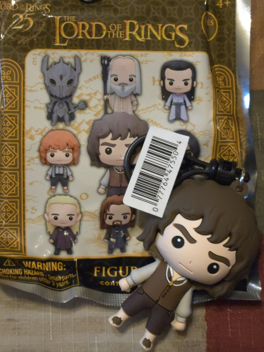 Lord of the Rings 25th Anniversary Series 2 Blind Bag Clip Frodo Baggins