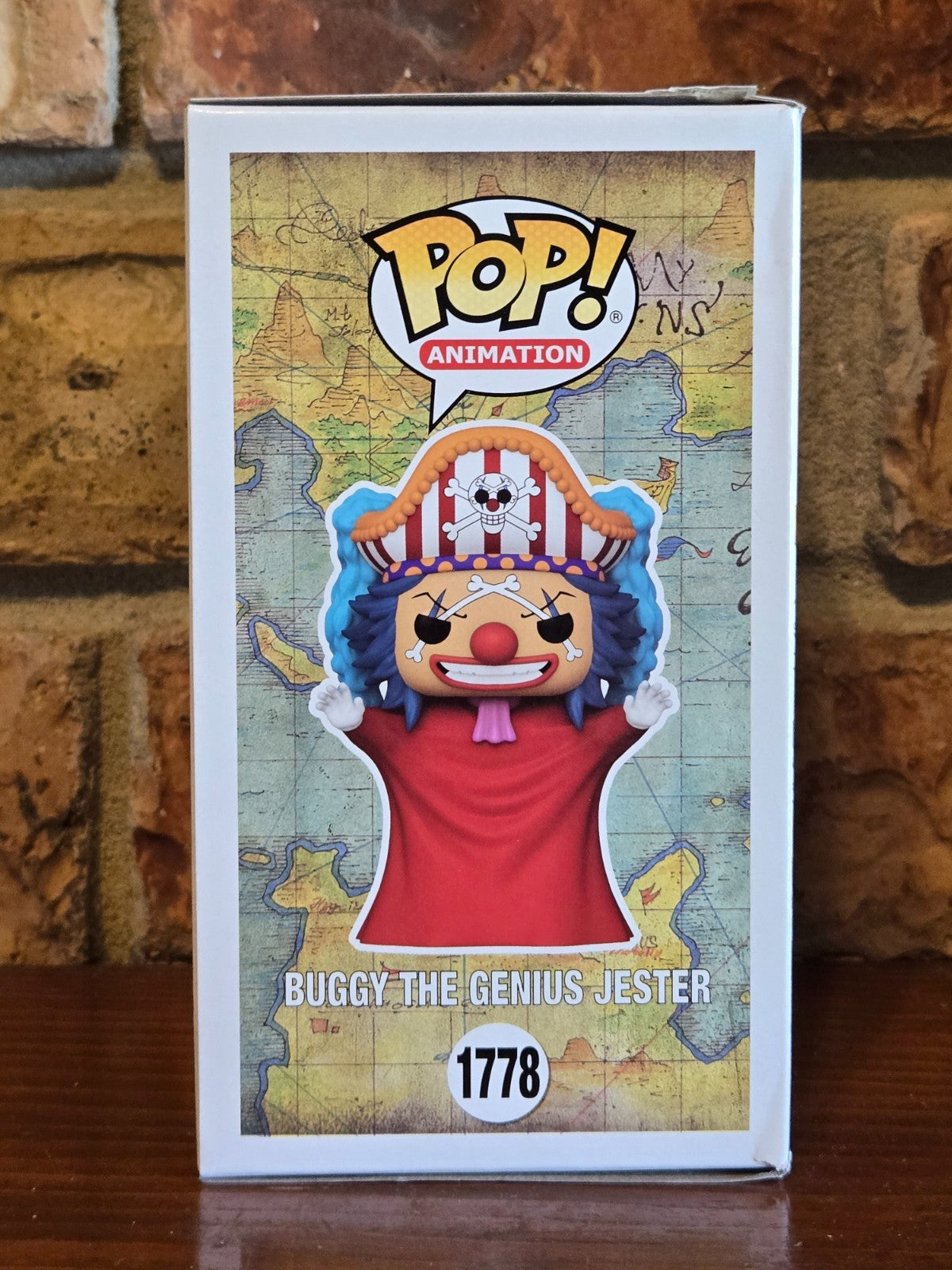 Funko Pop! Buggy The Genius Jester One Piece 1778 CC Exclusive (box damage)