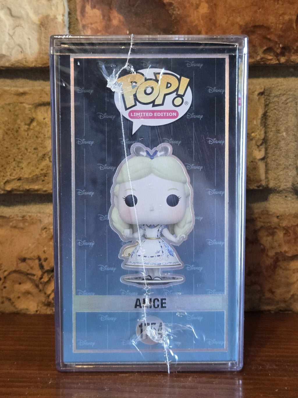 Funko Pop! Disney Alice (Porcelain) with Pop! Protector LE 1200 Sealed In Hand