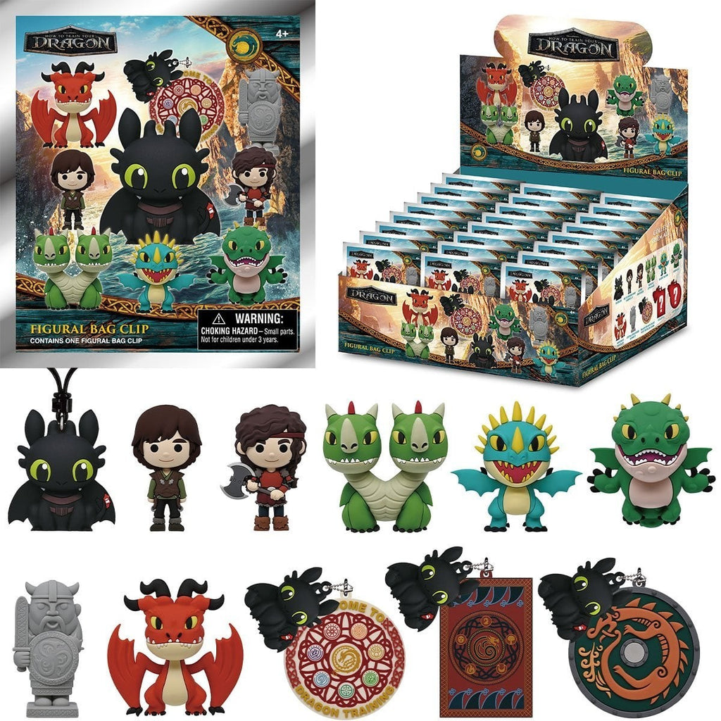 How to Train Your Dragon Figural Blind Bag Clip Deadly Nadder