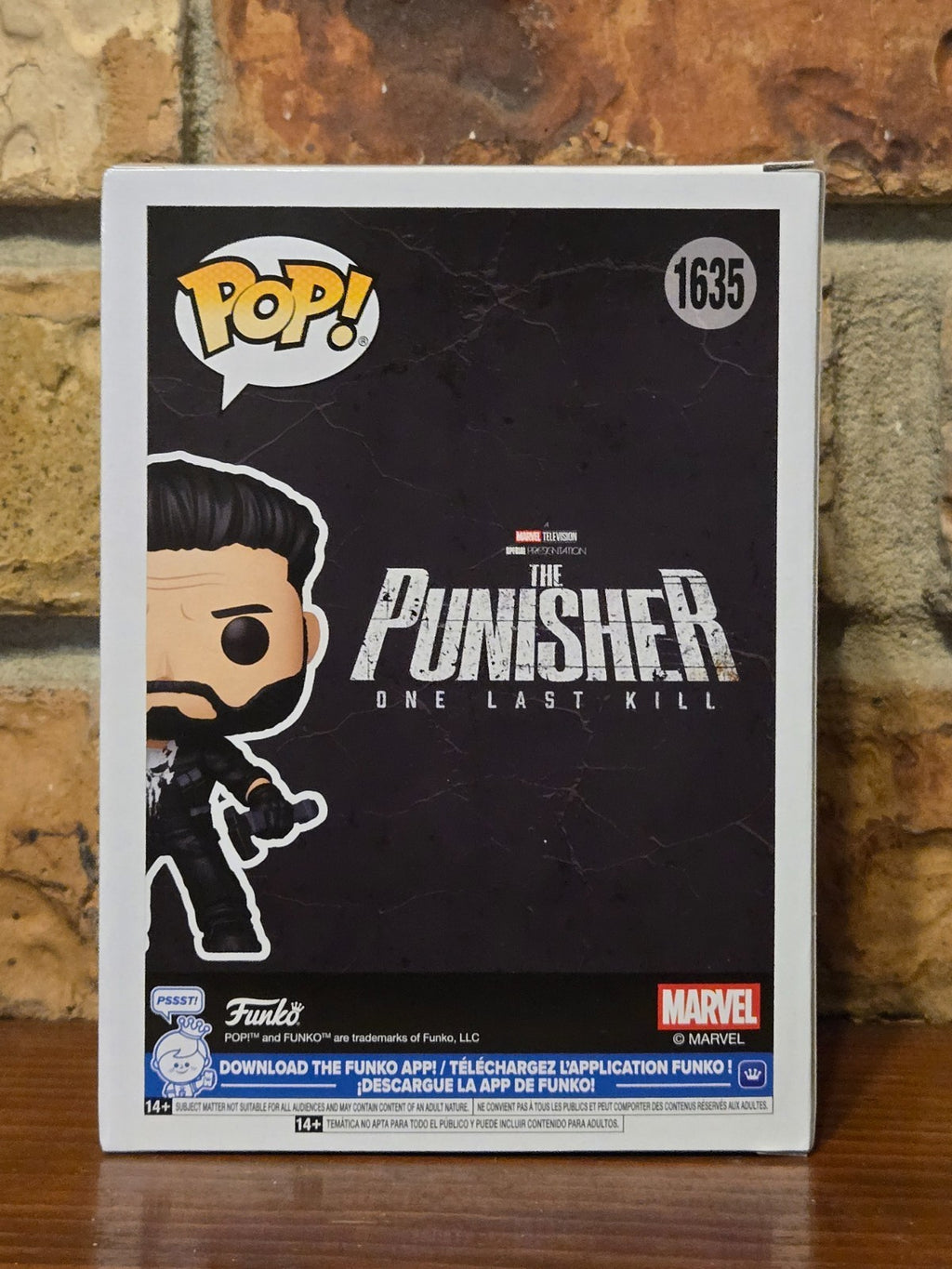 Funko Pop! The Punisher One Last Kill #1635 - Glow in the Dark - EE Exclusive
