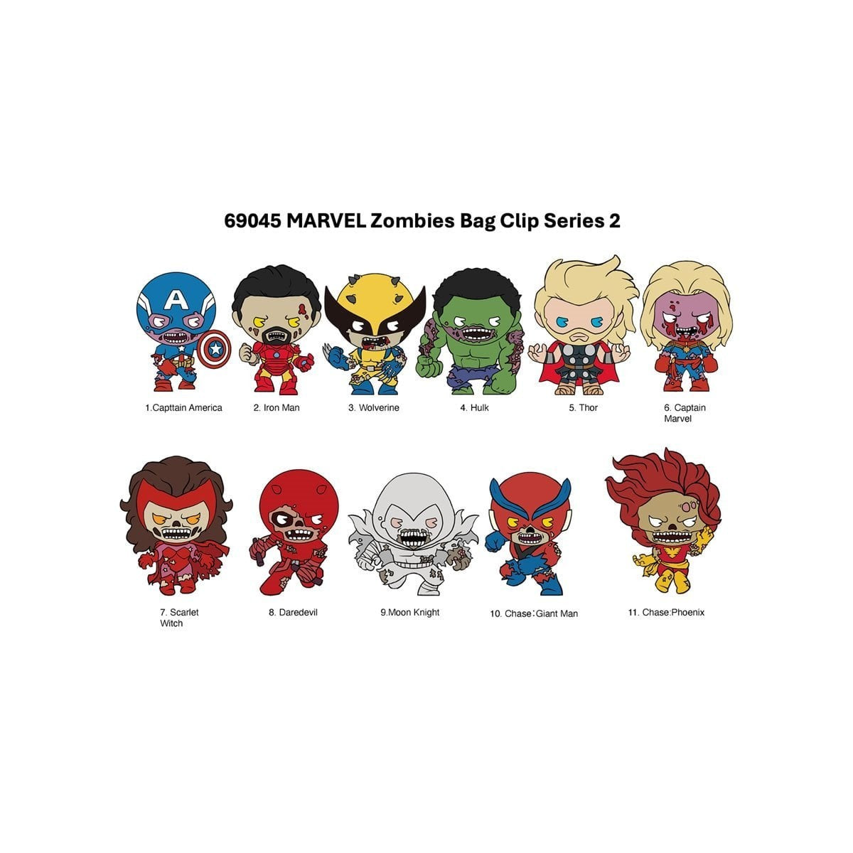 Marvel Zombies Firgural Blind Bag Clip Series 2 - Moon Knight
