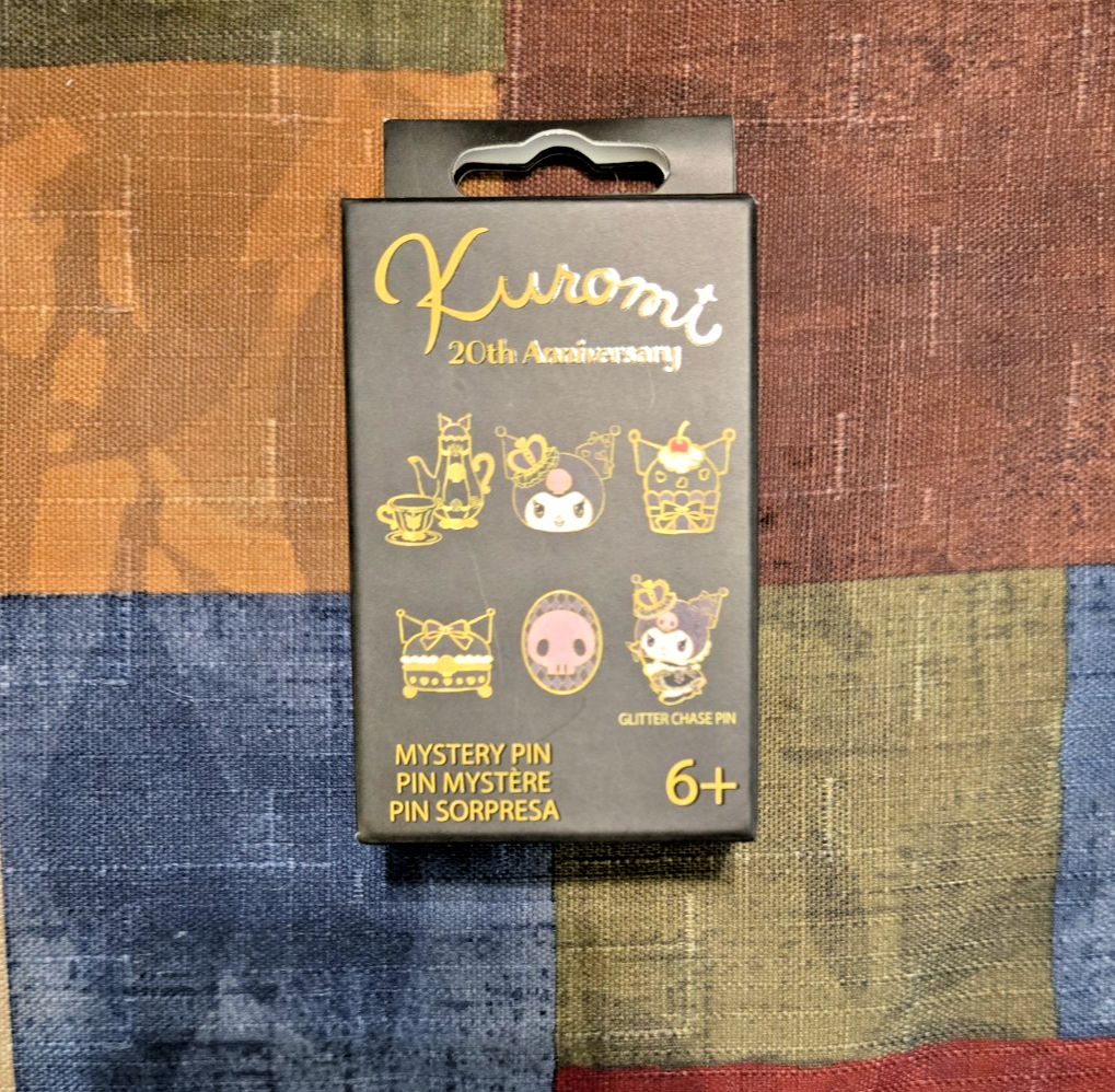 Loungefly Sanrio Kuromi 20th anniversary Mystery Pin