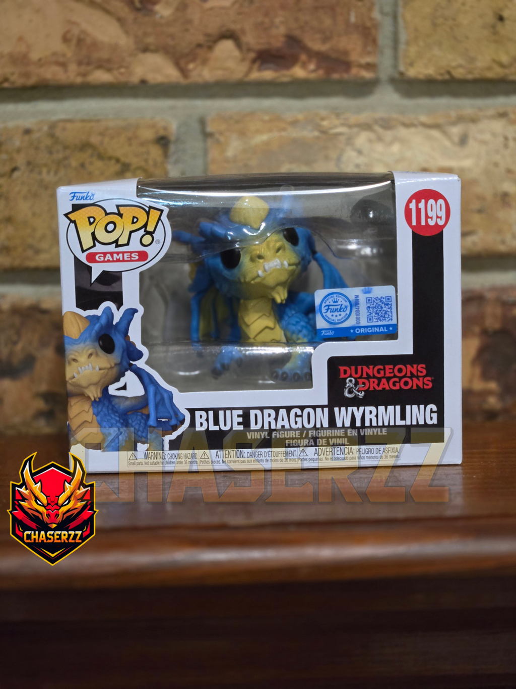 Funko Pop! Dungeons & Dragons Blue Dragon Wyrmling #1199