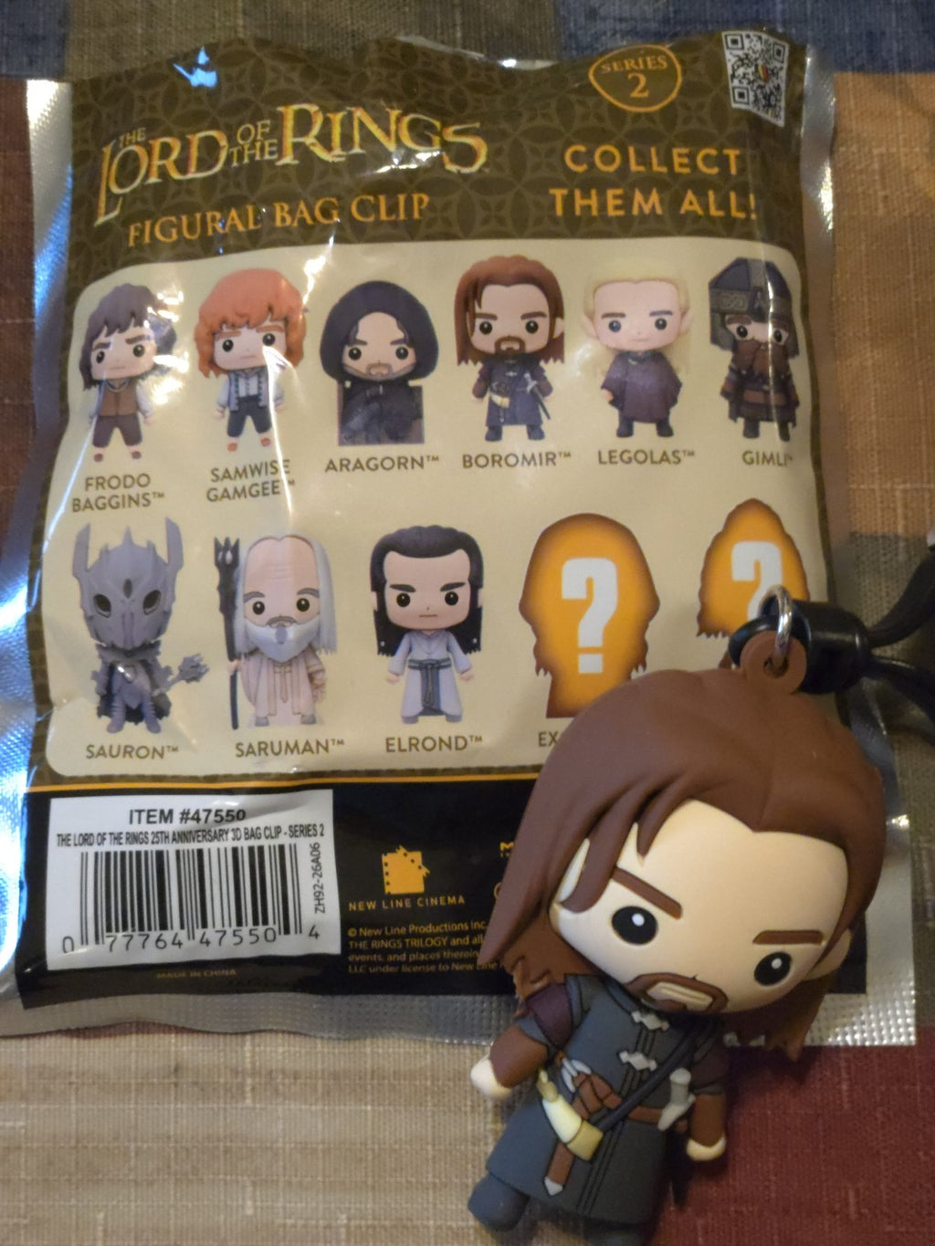 Lord of the Rings 25th Anniversary Series 2 Blind Bag Clip Boromir