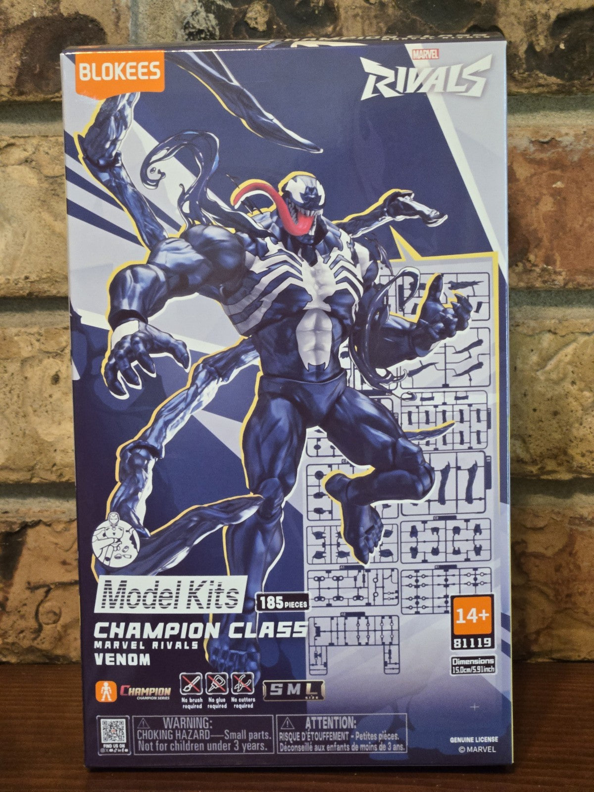 Marvel Rivals Venom Champion Class CC07 Blokees Model Kit