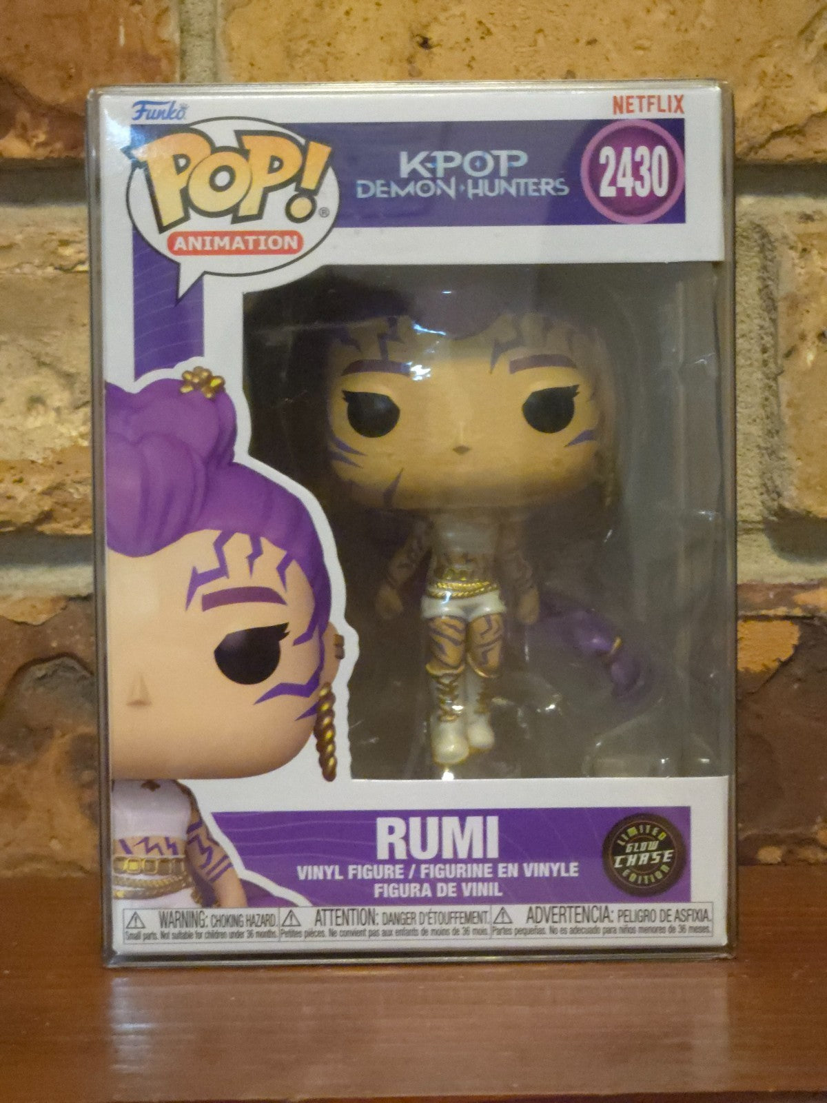 Funko Pop! K-POP DEMON HUNTERS RUMI GLOW #2430 (CHASE)