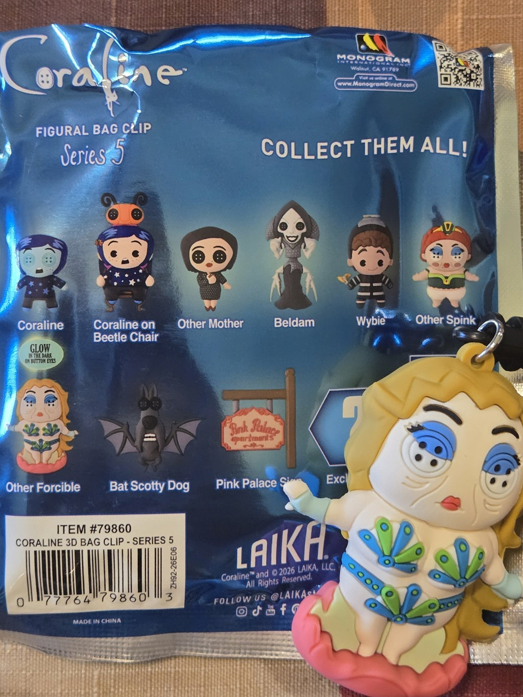 Coraline Series 5 Figural Blind Bag Clip Other Forcible