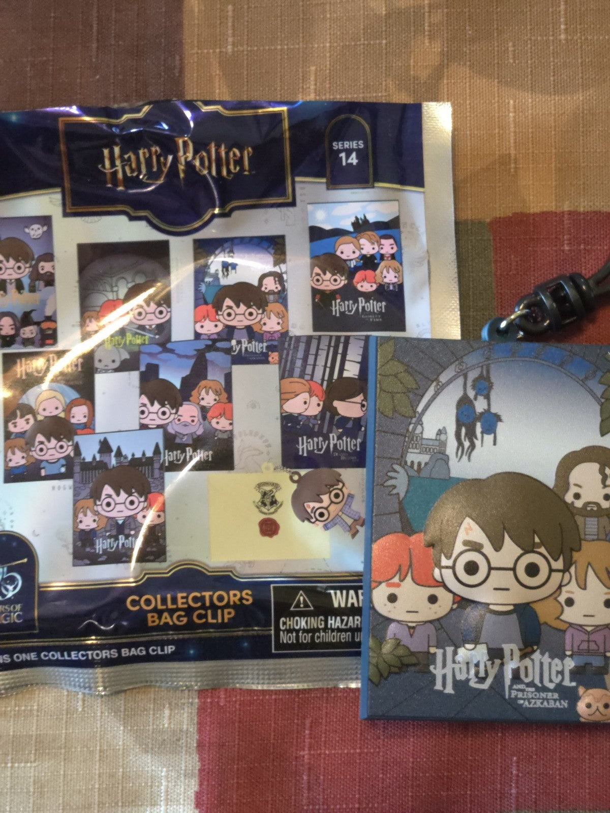 Harry Potter Series 14 3D Foam Blind  Bag Clip The Prisoner Of Azkaban Poster