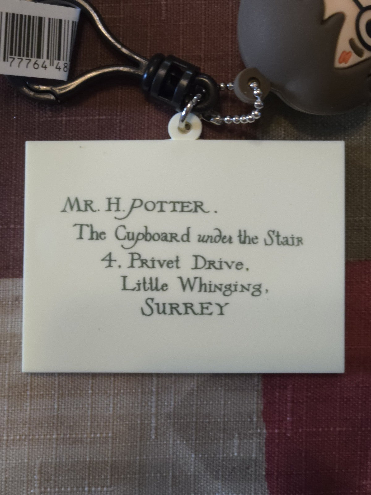 Harry Potter Series 14 3D Foam Blind  Bag Clip Hogwarts Letter With Harry Charm
