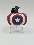 Marvel Halloween Figural Blind Bag Clip Series 13- Captain America Pumpkin Chase