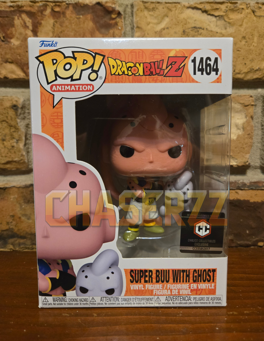 Funko Pop! DBZ Super Buu with Ghost #1464 Chalice Exclusive