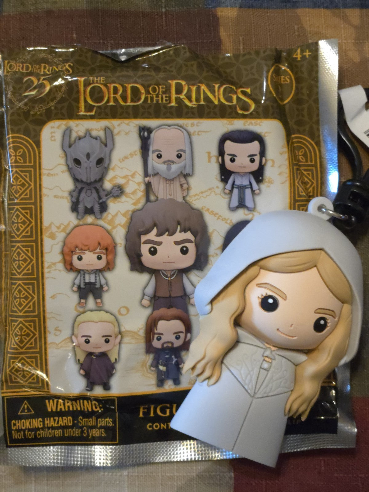 Lord of the Rings 25th Anniversary Series 2 Blind Bag Clip Galadriel (Chase)