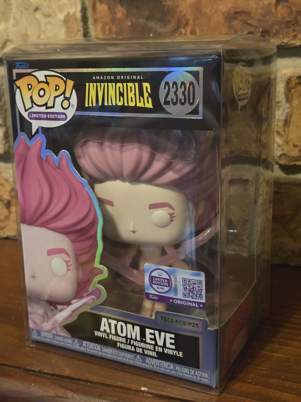 Funko POP! Invincible Atom Eve (Pink Energy) #2330 LE 7500 IN HAND + Protector 