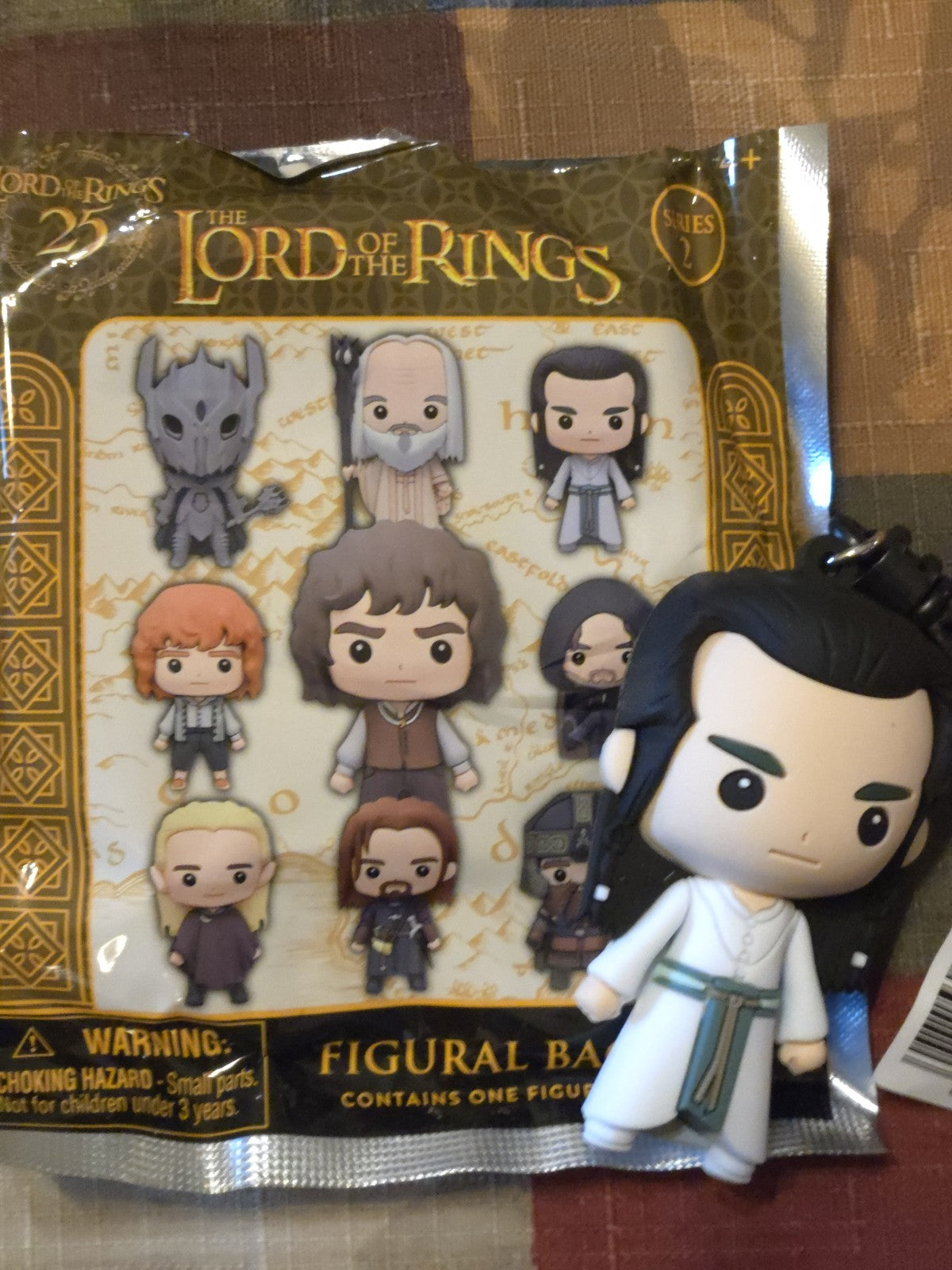 Lord of the Rings 25th Anniversary eries 2 Blind Bag Clip Elrond