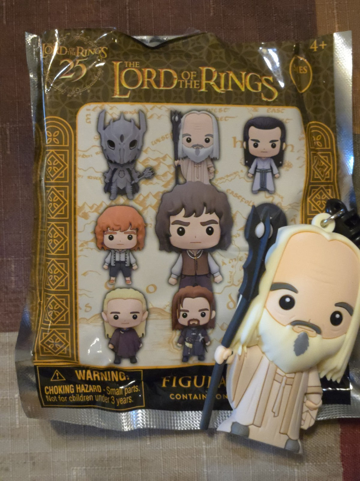 Lord of the Rings 25th Anniversary Series 2 Blind Bag Clip Saruman